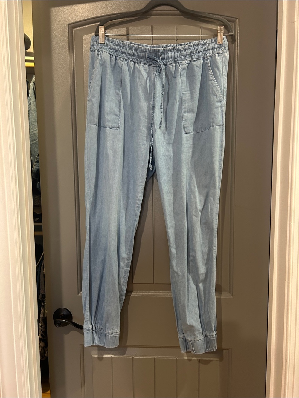 Light Blue Women's Jogger Pants
